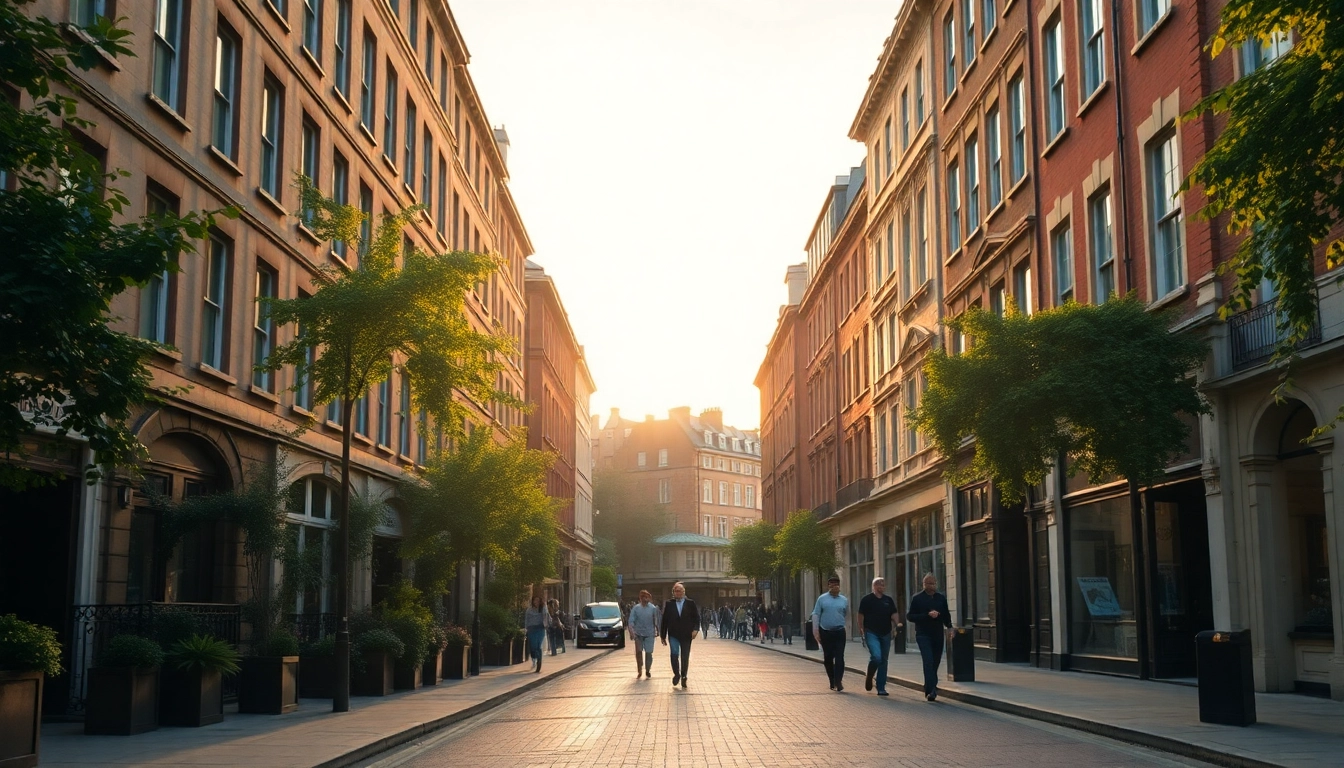 Revitalize your day in Bloomsbury with its stunning historical architecture and scenic pathways.