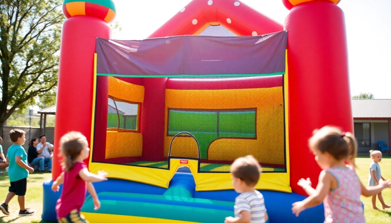 Experience joy with a vibrant Bounce house rental near me for your next event.