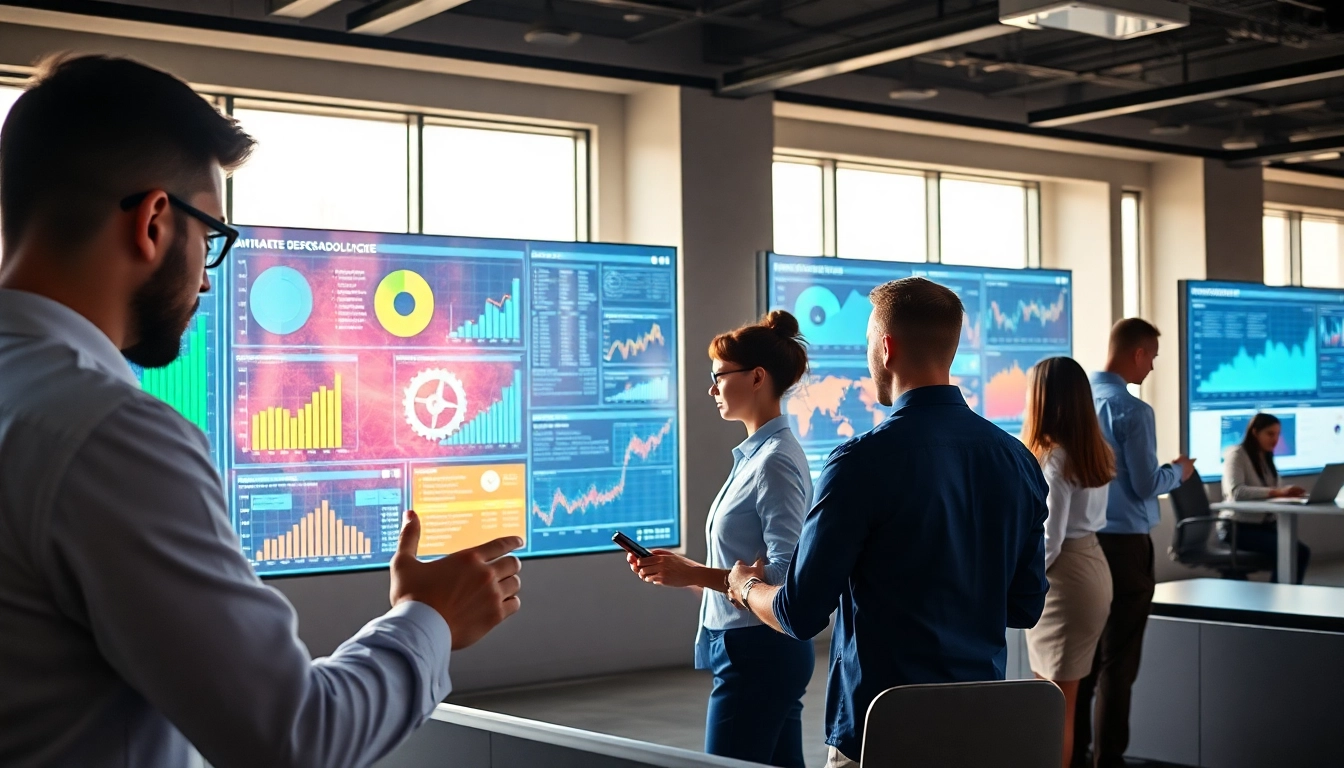 Interactive AI analytics dashboard for crushai solutions enhancing user collaboration.