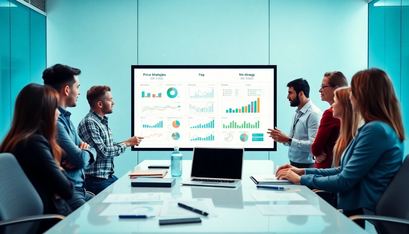Engaging team conducting competitor pricing research with dynamic discussions on pricing analysis strategies.