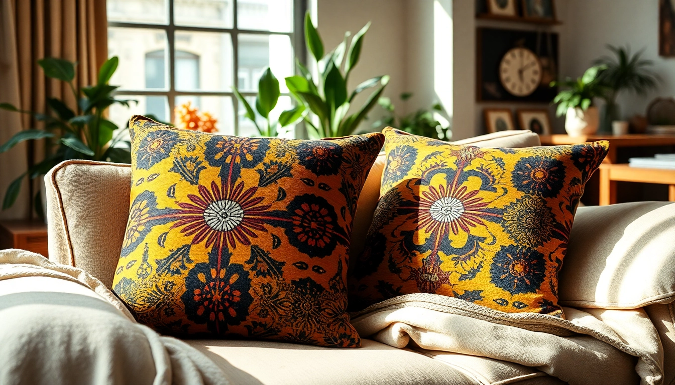 Shop the vibrant mudcloth cushion covers at https://labboho.com/collections/mudclothcushions for your stylish home.