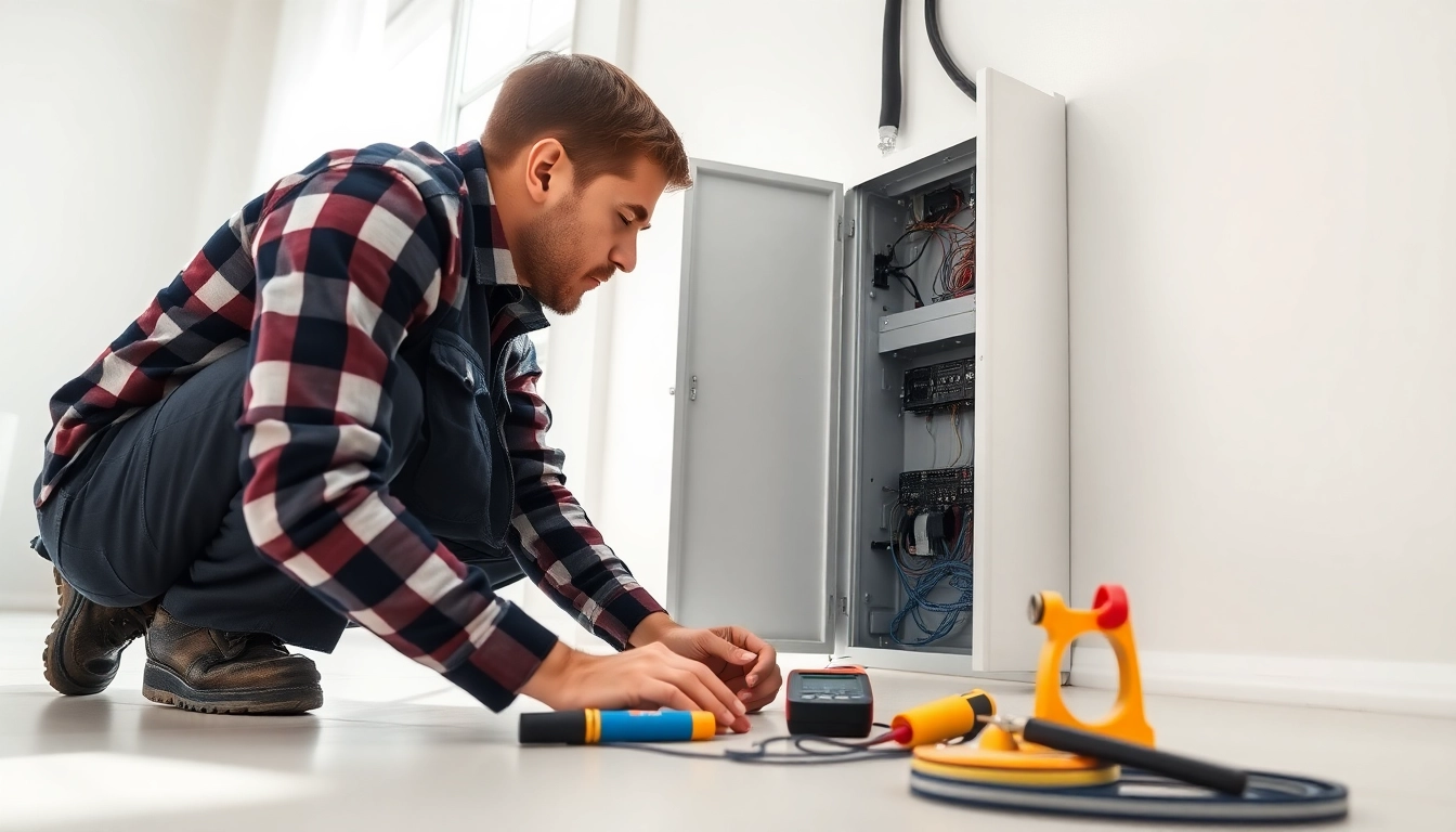 Inspecting an Electrical Panel Clearwater home for upgrades and repairs.