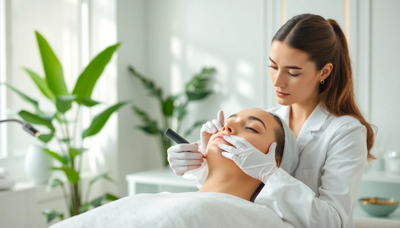 Enhancing aesthetics through skilled practitioners in a calming spa environment