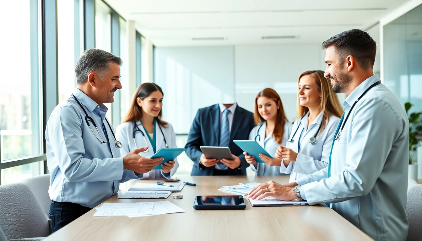 Discussing top rated prescription applications in a professional healthcare setting.